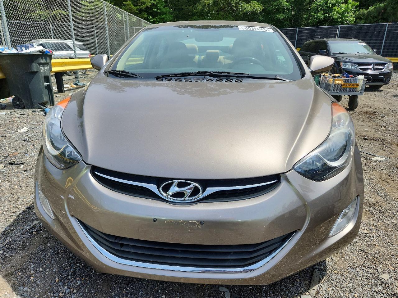 2013 Hyundai Elantra Gls Tan vin: 5NPDH4AE9DH444482