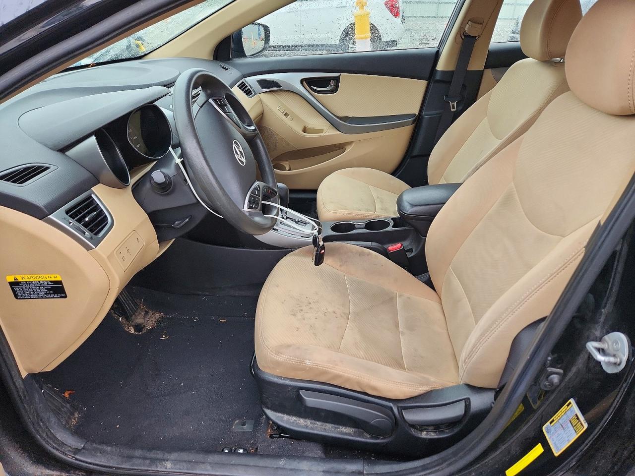 2013 Hyundai Elantra Gls Black vin: 5NPDH4AE9DH444787