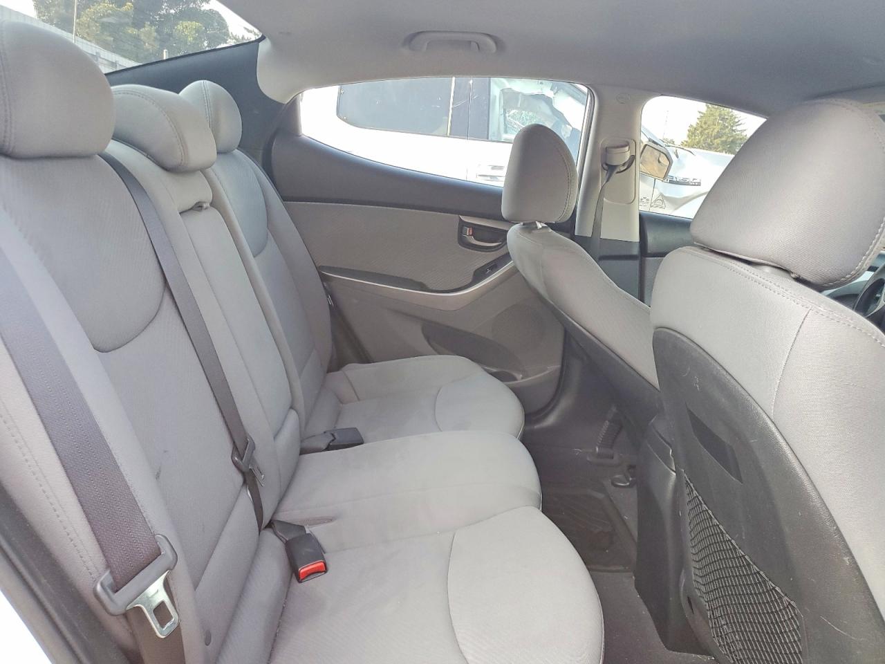 2013 Hyundai Elantra Gls White vin: 5NPDH4AE9DH450797