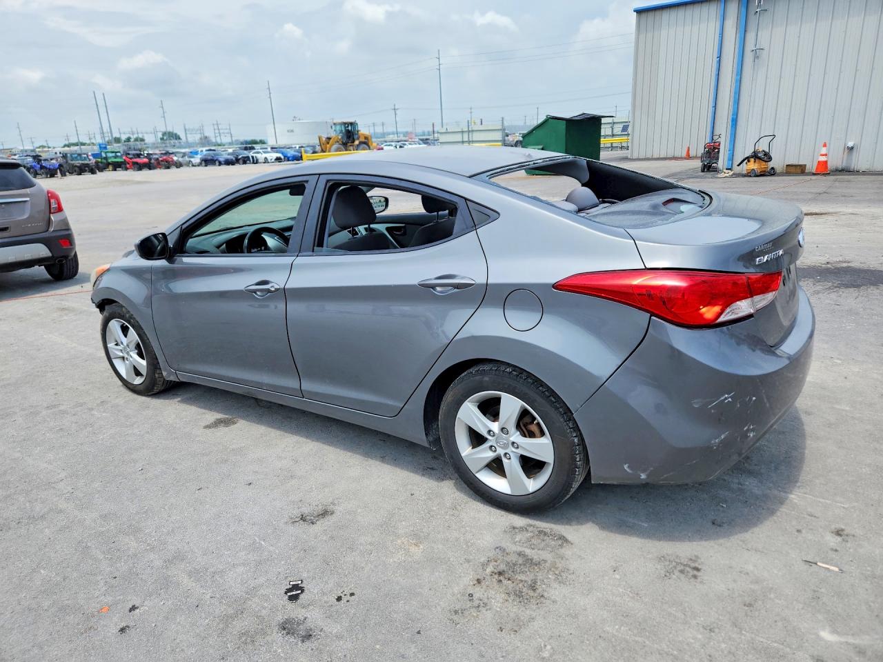 2013 Hyundai Elantra Gls Серый vin: 5NPDH4AE9DH452517