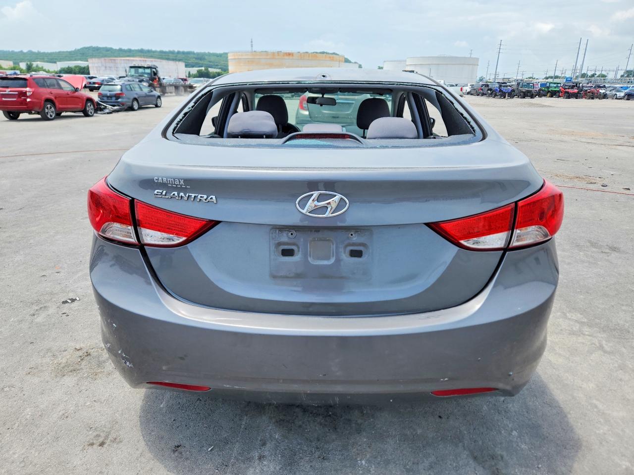 2013 Hyundai Elantra Gls Серый vin: 5NPDH4AE9DH452517