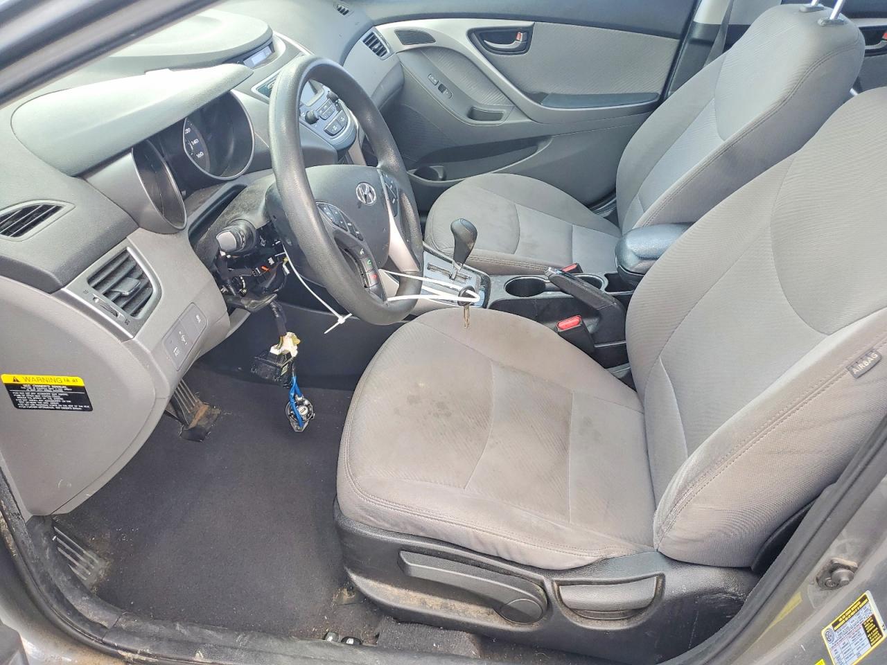 2013 Hyundai Elantra Gls Серый vin: 5NPDH4AE9DH452517