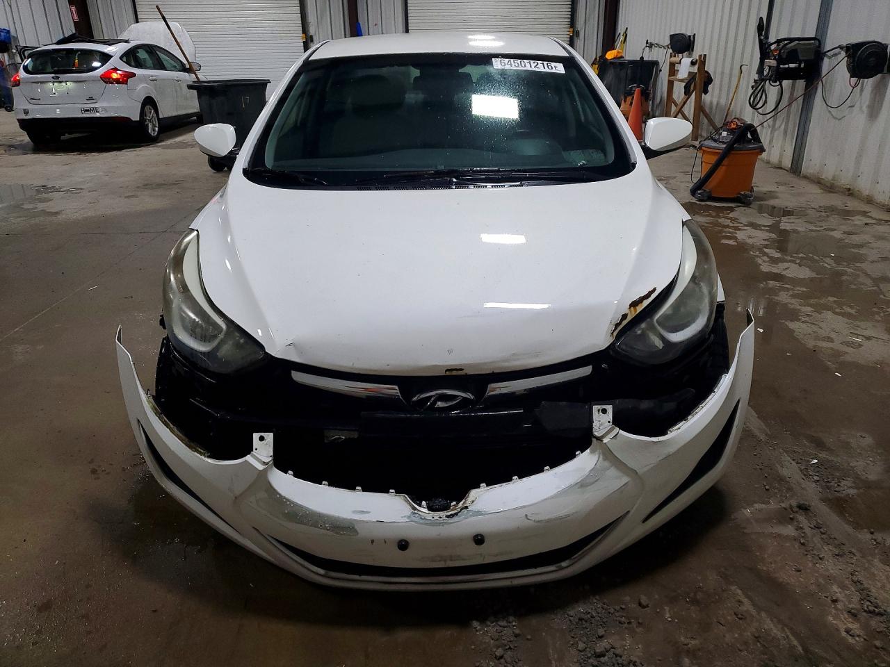 2014 Hyundai Elantra Se Белый vin: 5NPDH4AE9EH456956