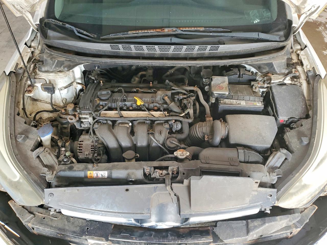 2014 Hyundai Elantra Se Белый vin: 5NPDH4AE9EH456956