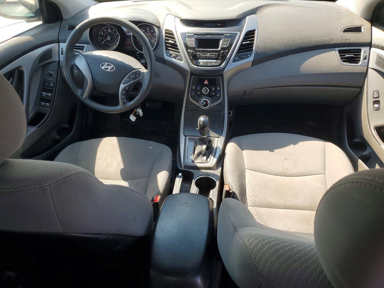 2014 Hyundai Elantra Se Silver vin: 5NPDH4AE9EH464071