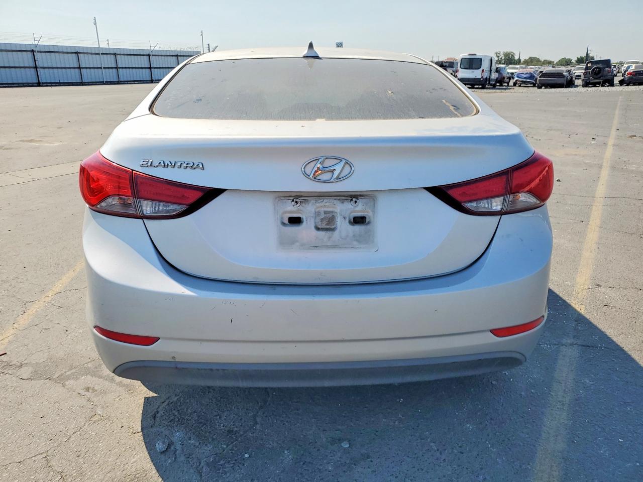 2014 Hyundai Elantra Se Silver vin: 5NPDH4AE9EH464071