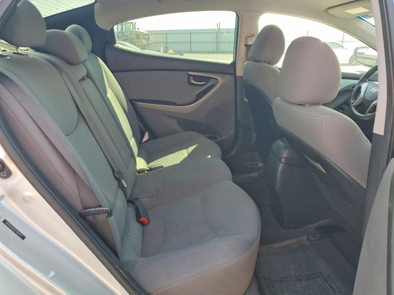 2014 Hyundai Elantra Se Silver vin: 5NPDH4AE9EH464071