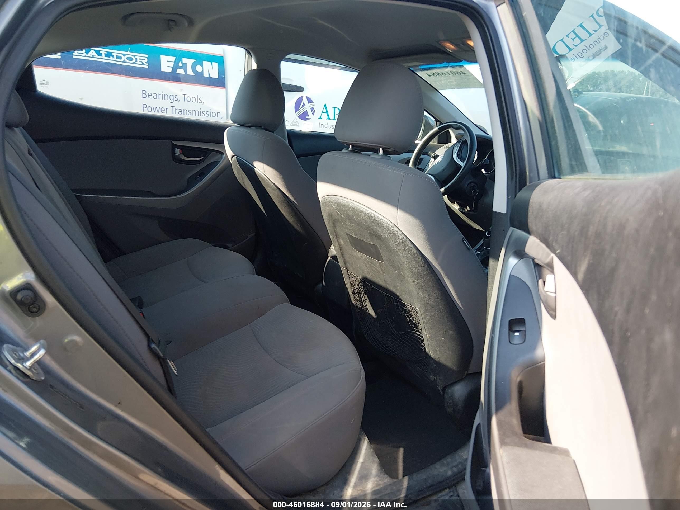 2014 Hyundai Elantra Se Серый vin: 5NPDH4AE9EH469545