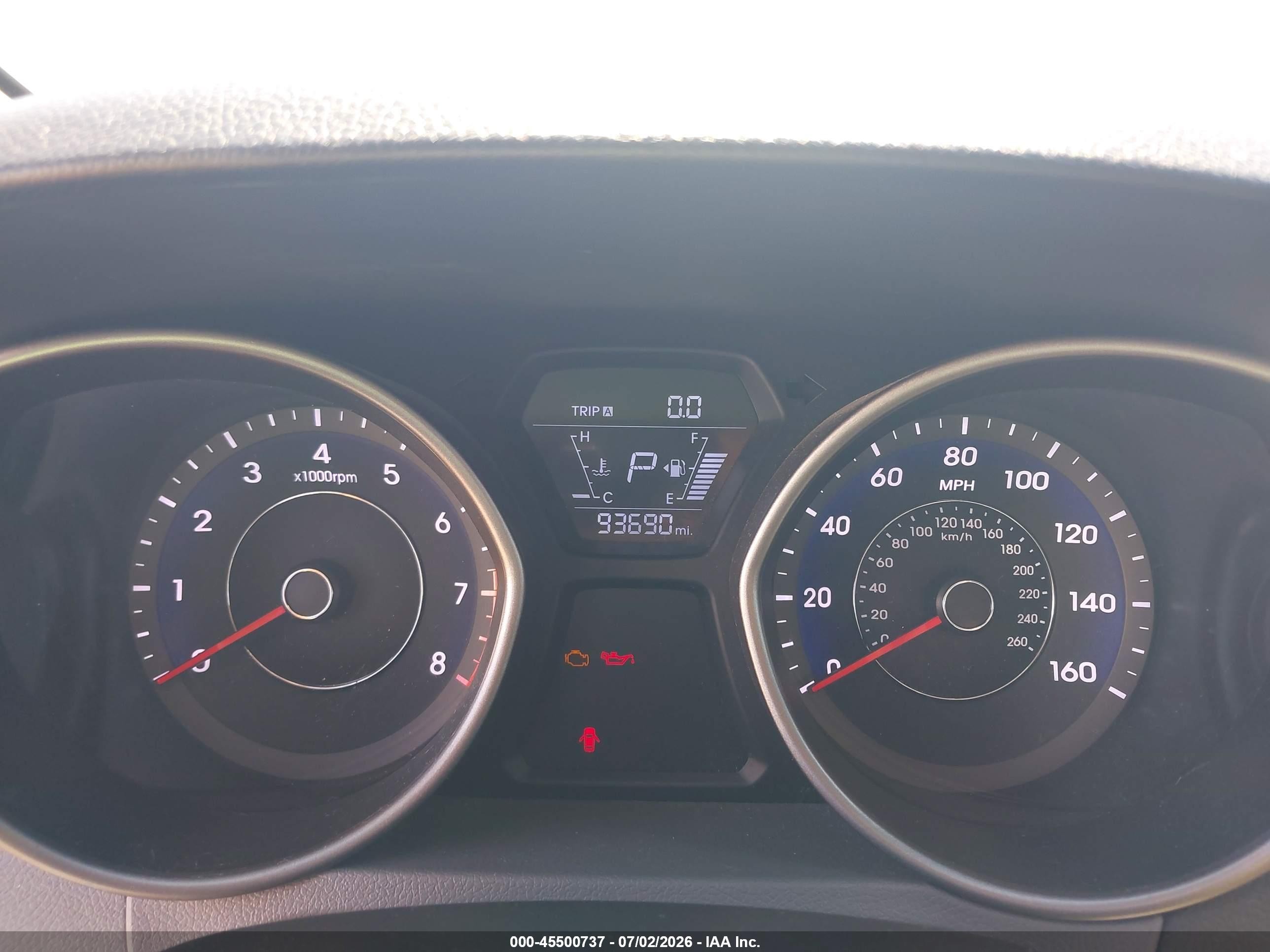 2014 Hyundai Elantra Se Silver vin: 5NPDH4AE9EH469786