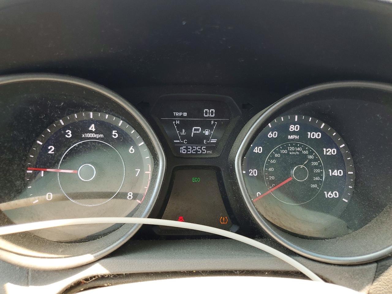 2014 Hyundai Elantra Se Синий vin: 5NPDH4AE9EH483543