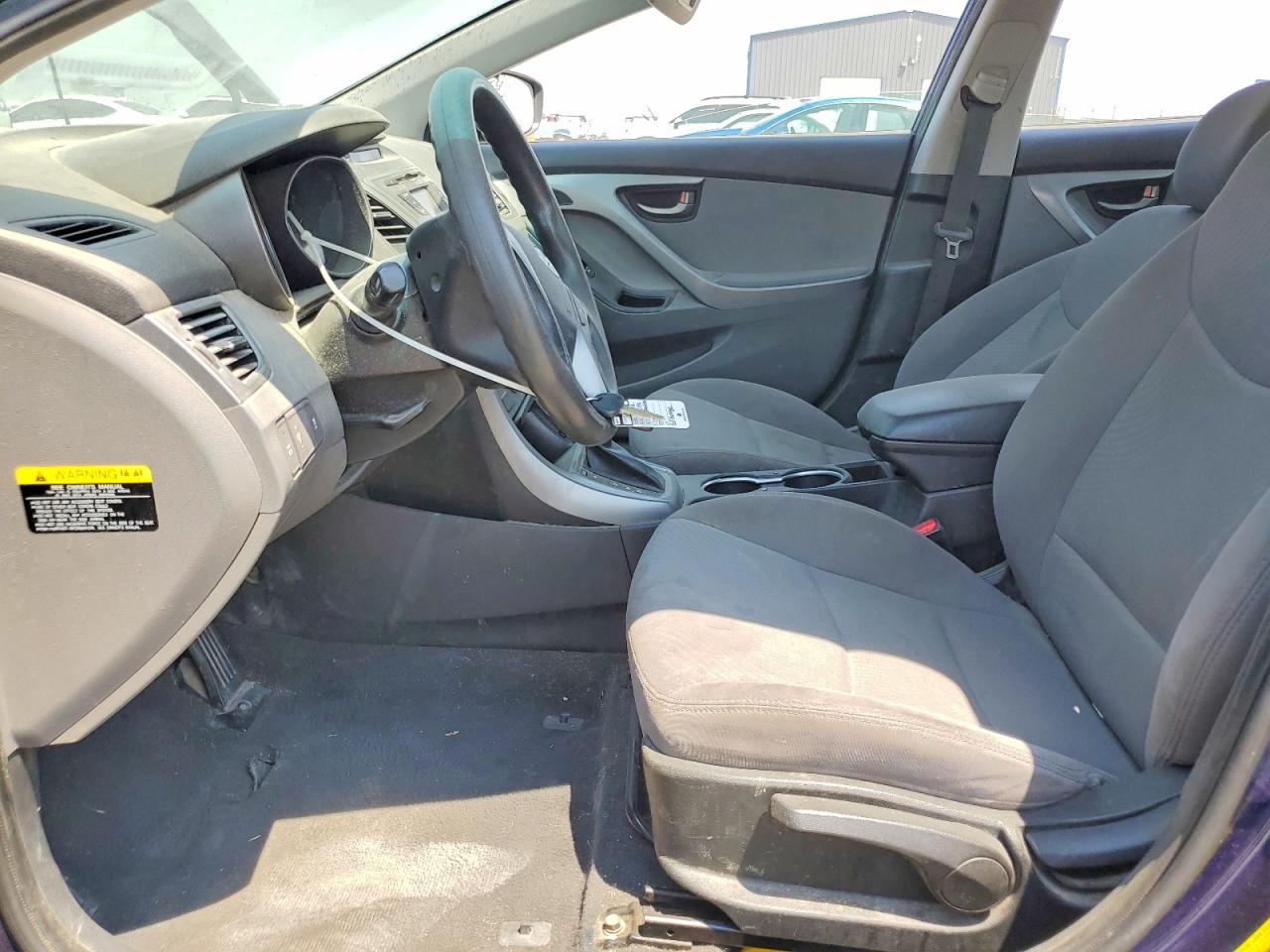 2014 Hyundai Elantra Se Синий vin: 5NPDH4AE9EH483543