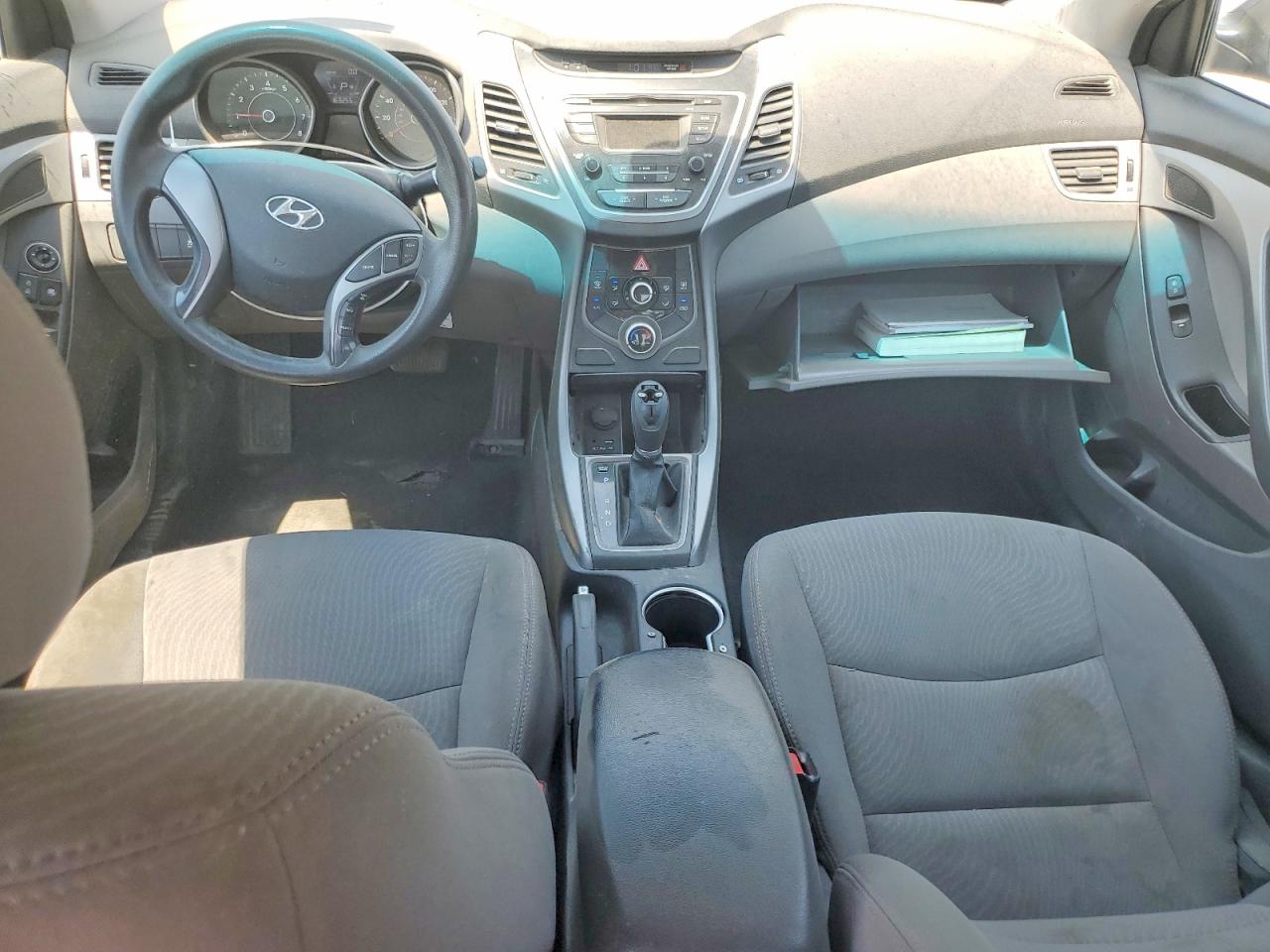 2014 Hyundai Elantra Se Синий vin: 5NPDH4AE9EH483543