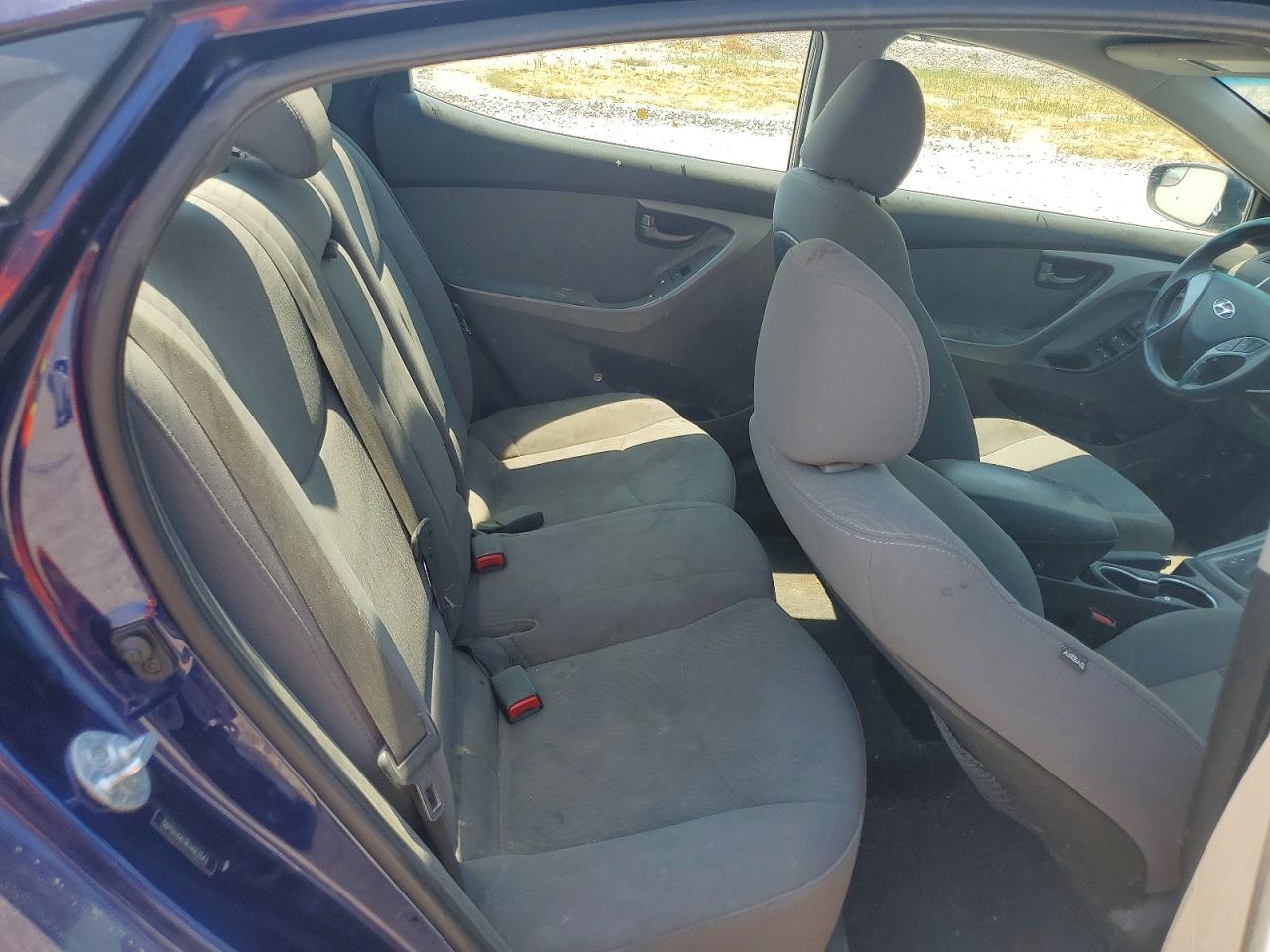 2014 Hyundai Elantra Se Синий vin: 5NPDH4AE9EH483543