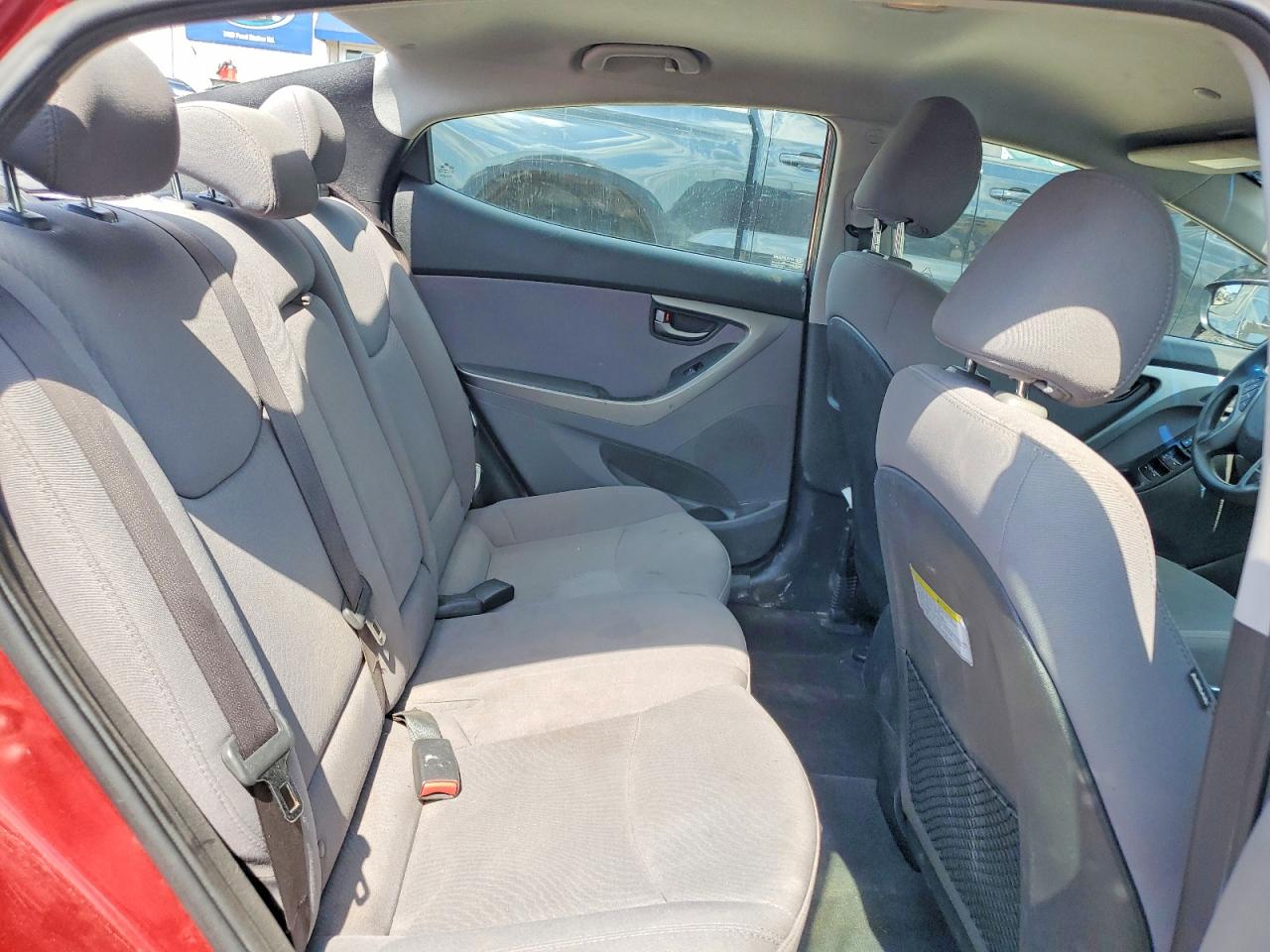 2014 Hyundai Elantra Se Maroon vin: 5NPDH4AE9EH495269