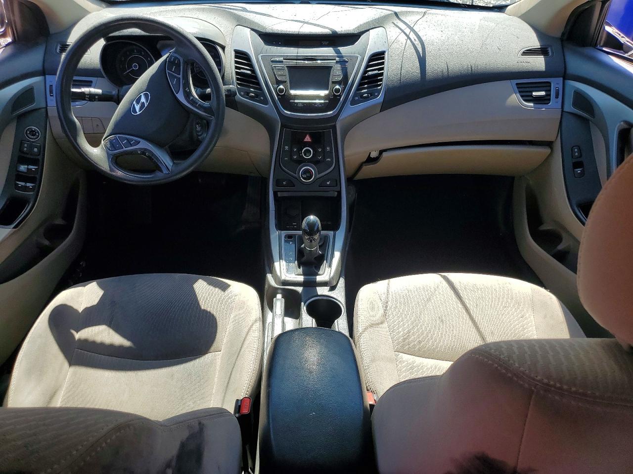 2014 Hyundai Elantra Se Black vin: 5NPDH4AE9EH497619