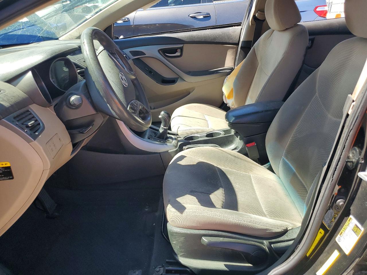 2014 Hyundai Elantra Se Black vin: 5NPDH4AE9EH497619