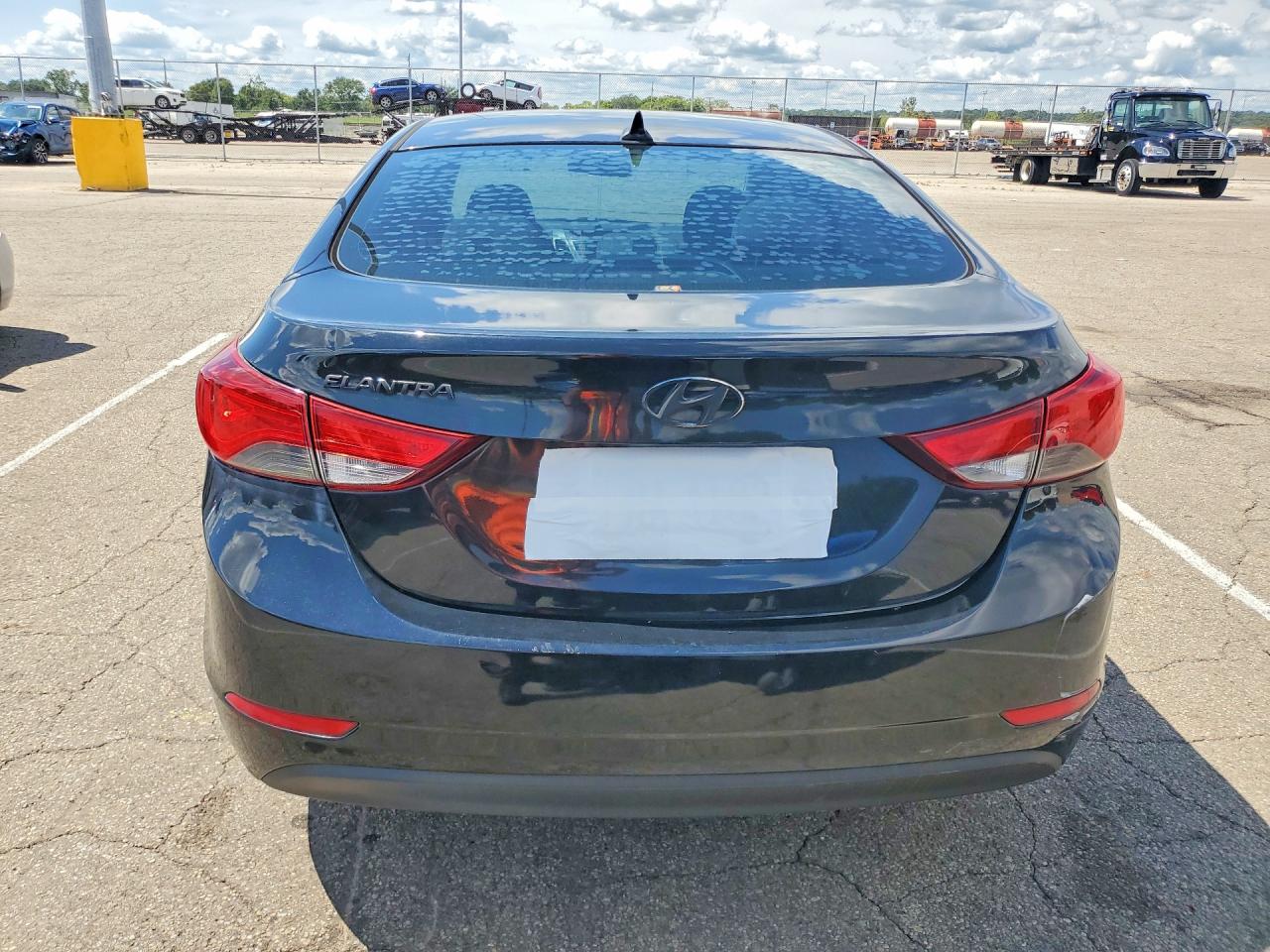 2014 Hyundai Elantra Se Black vin: 5NPDH4AE9EH499791