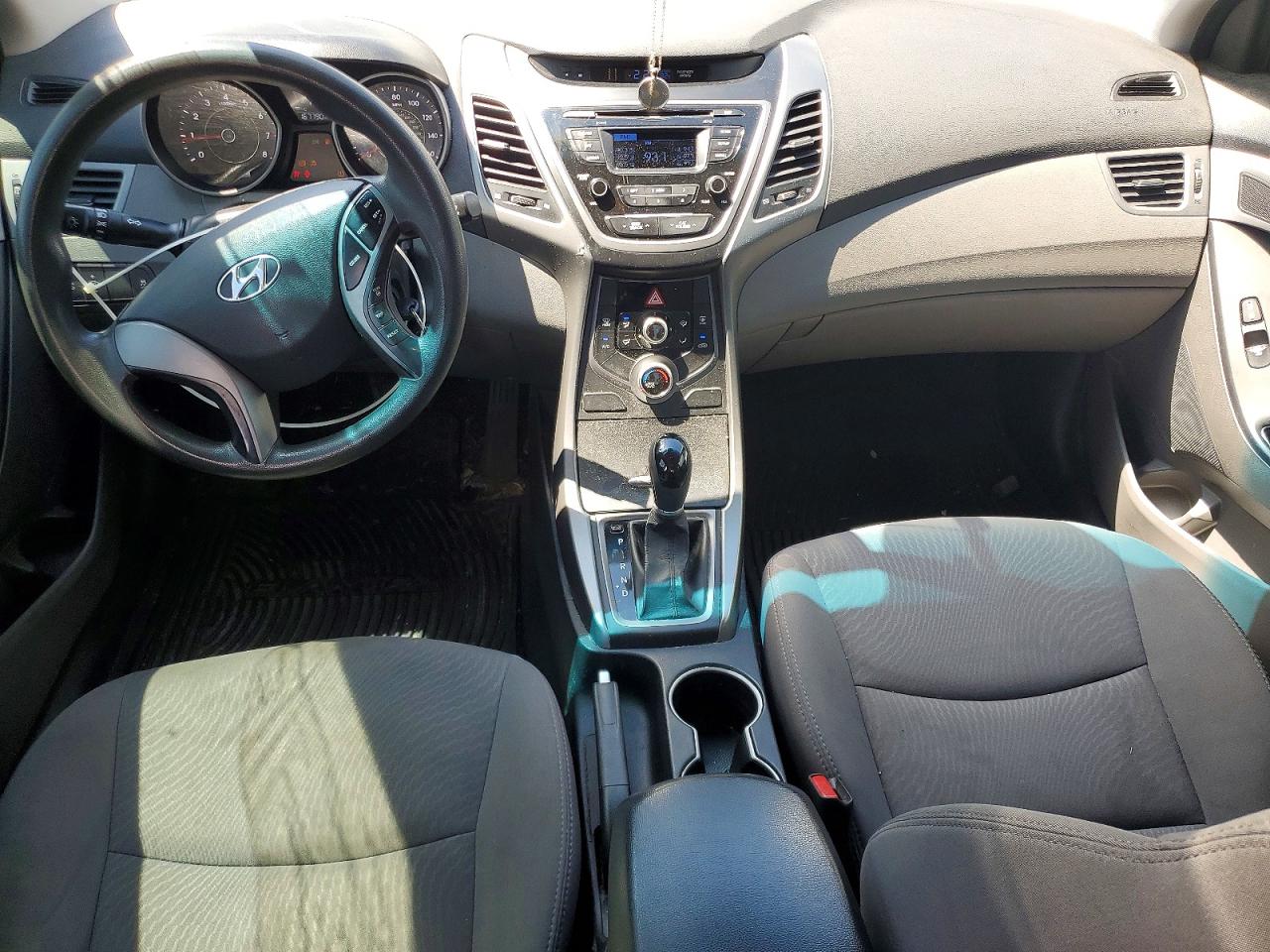 2014 Hyundai Elantra Se Black vin: 5NPDH4AE9EH499791
