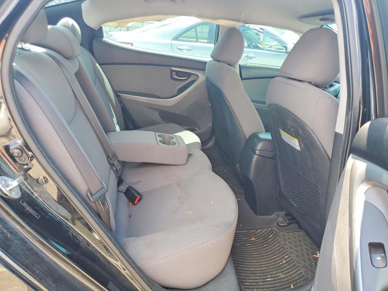 2014 Hyundai Elantra Se Black vin: 5NPDH4AE9EH499791