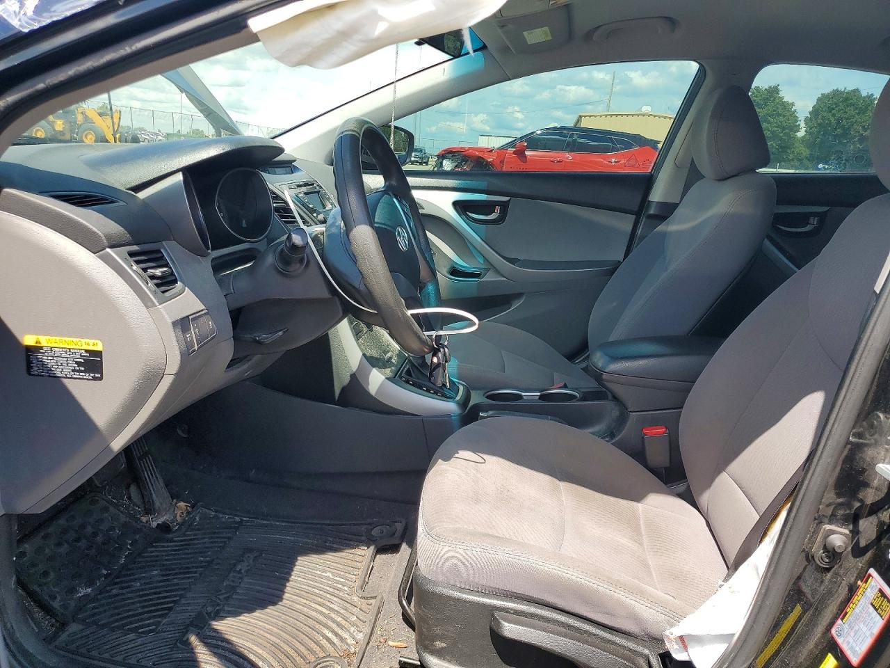 2014 Hyundai Elantra Se Black vin: 5NPDH4AE9EH499791