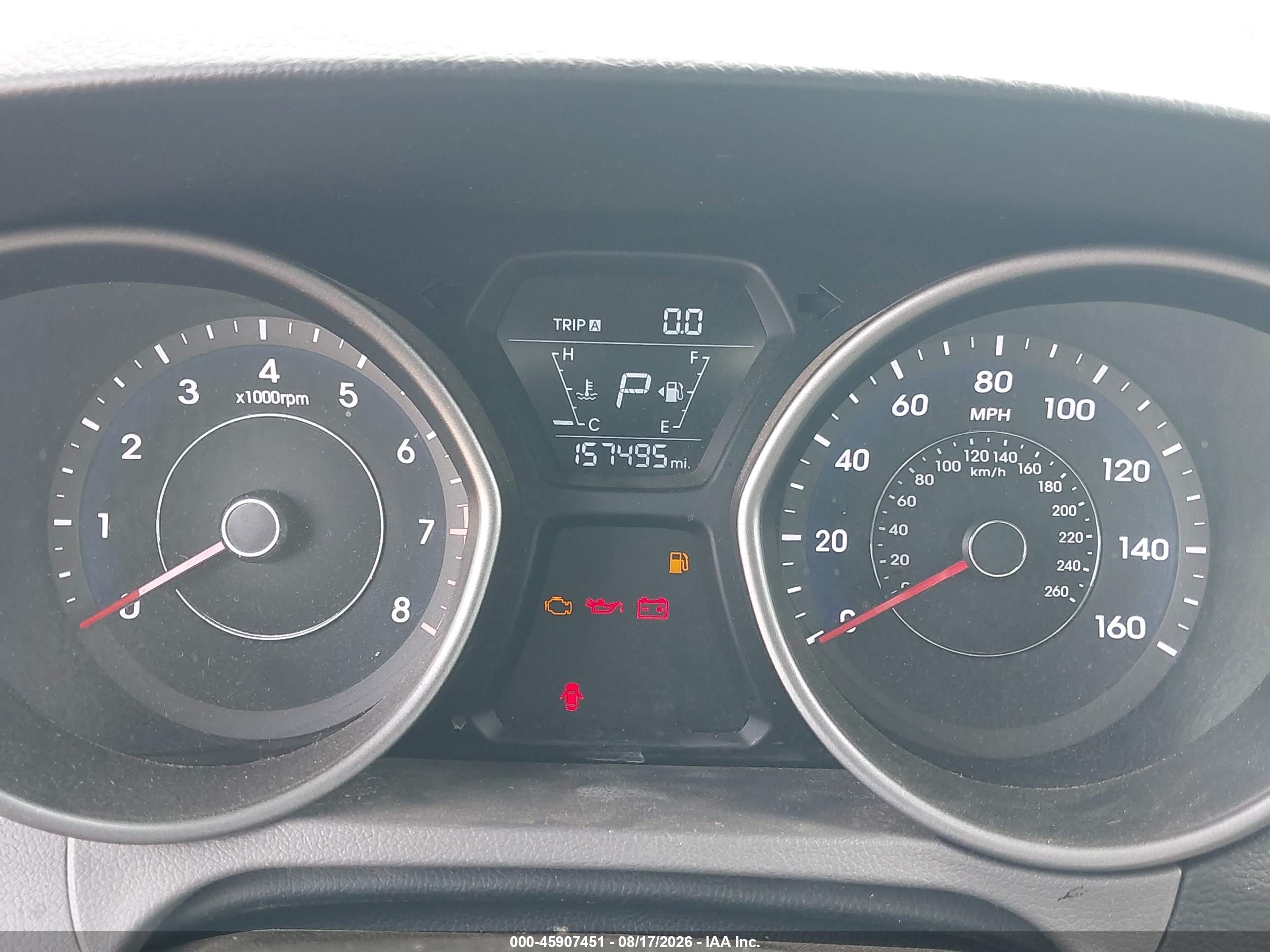 2014 Hyundai Elantra Se Gray vin: 5NPDH4AE9EH500678