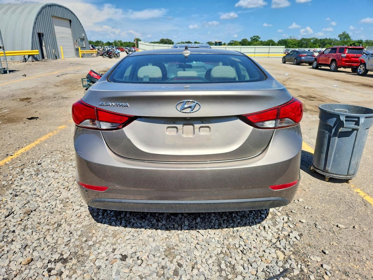 2014 Hyundai Elantra Se Silver vin: 5NPDH4AE9EH502625