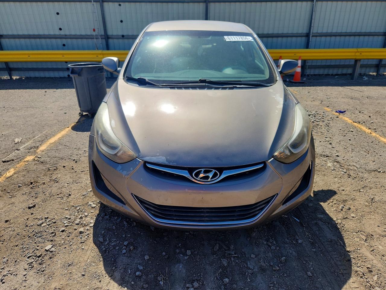 2014 Hyundai Elantra Se Silver vin: 5NPDH4AE9EH502625