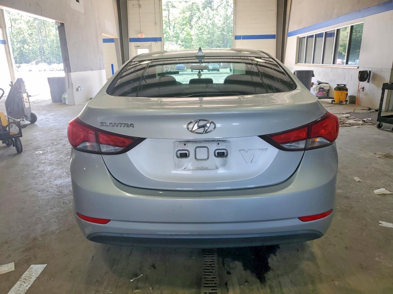 2014 Hyundai Elantra Se Silver vin: 5NPDH4AE9EH512376