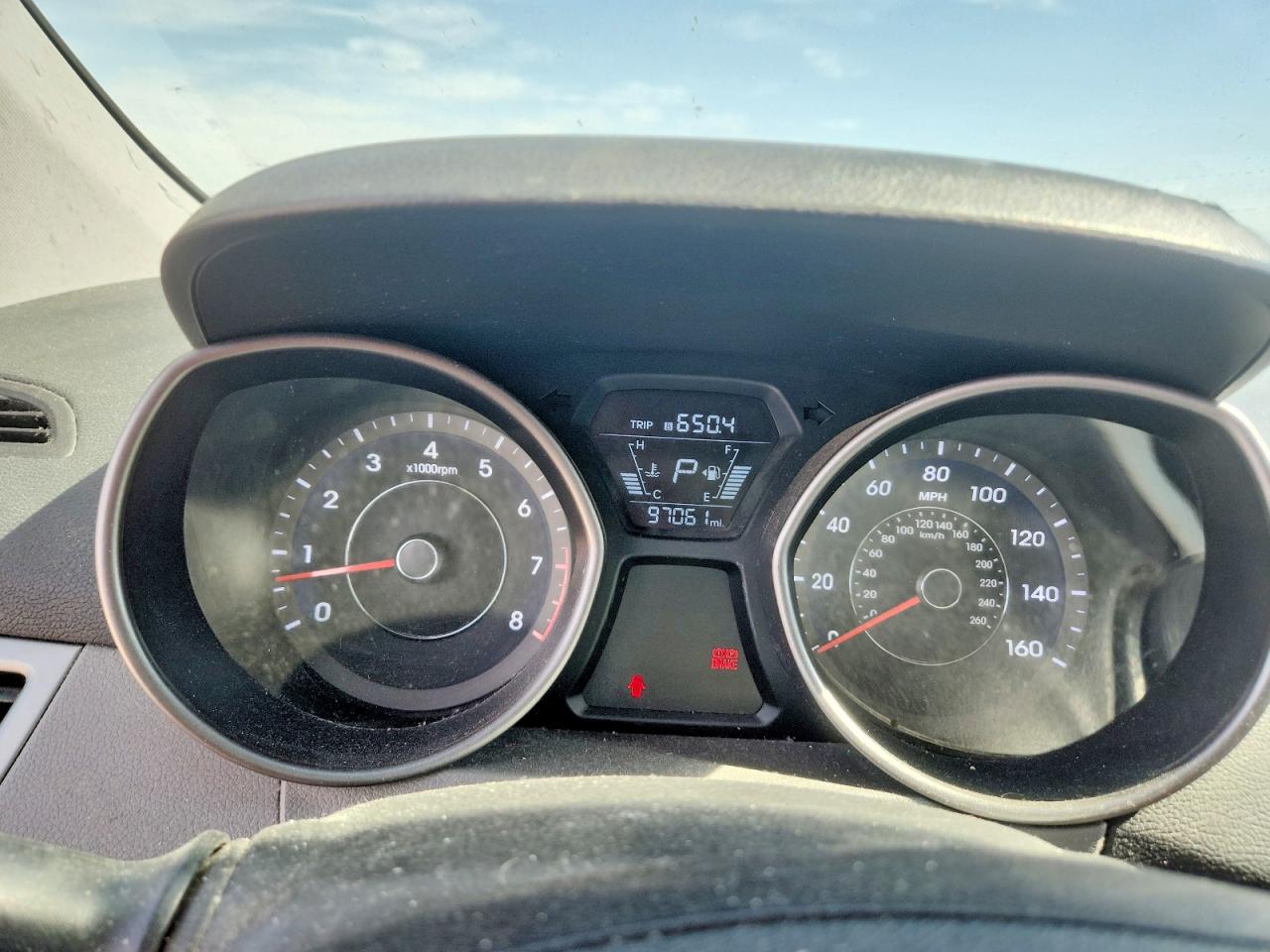 2014 Hyundai Elantra Se Silver vin: 5NPDH4AE9EH516783