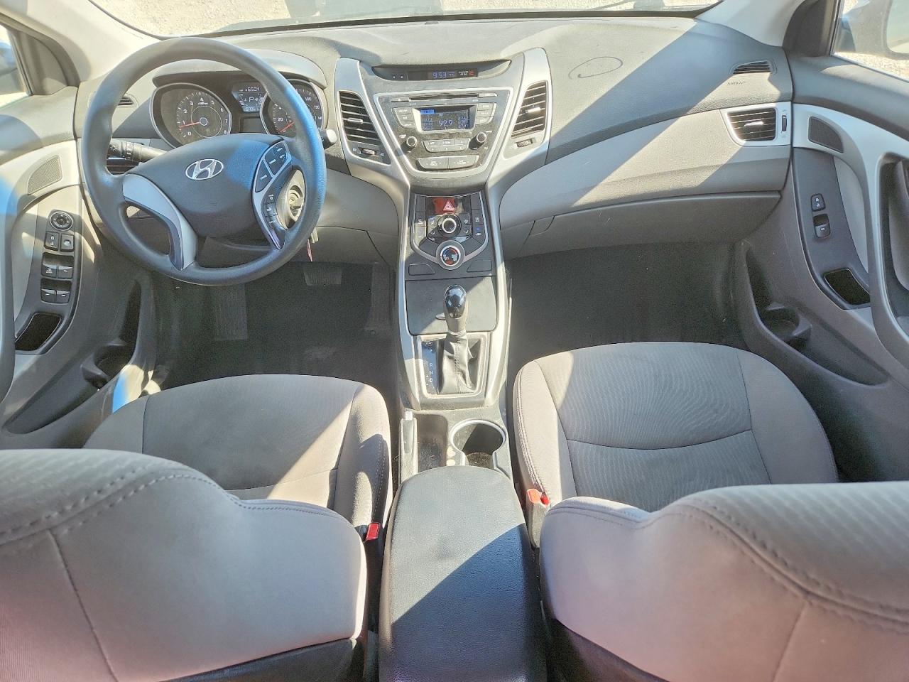 2014 Hyundai Elantra Se Silver vin: 5NPDH4AE9EH516783