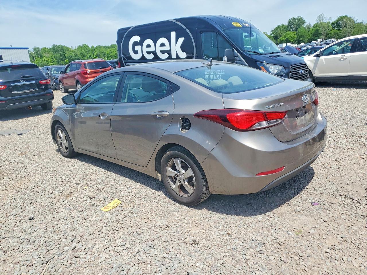 2014 Hyundai Elantra Se Tan vin: 5NPDH4AE9EH529162