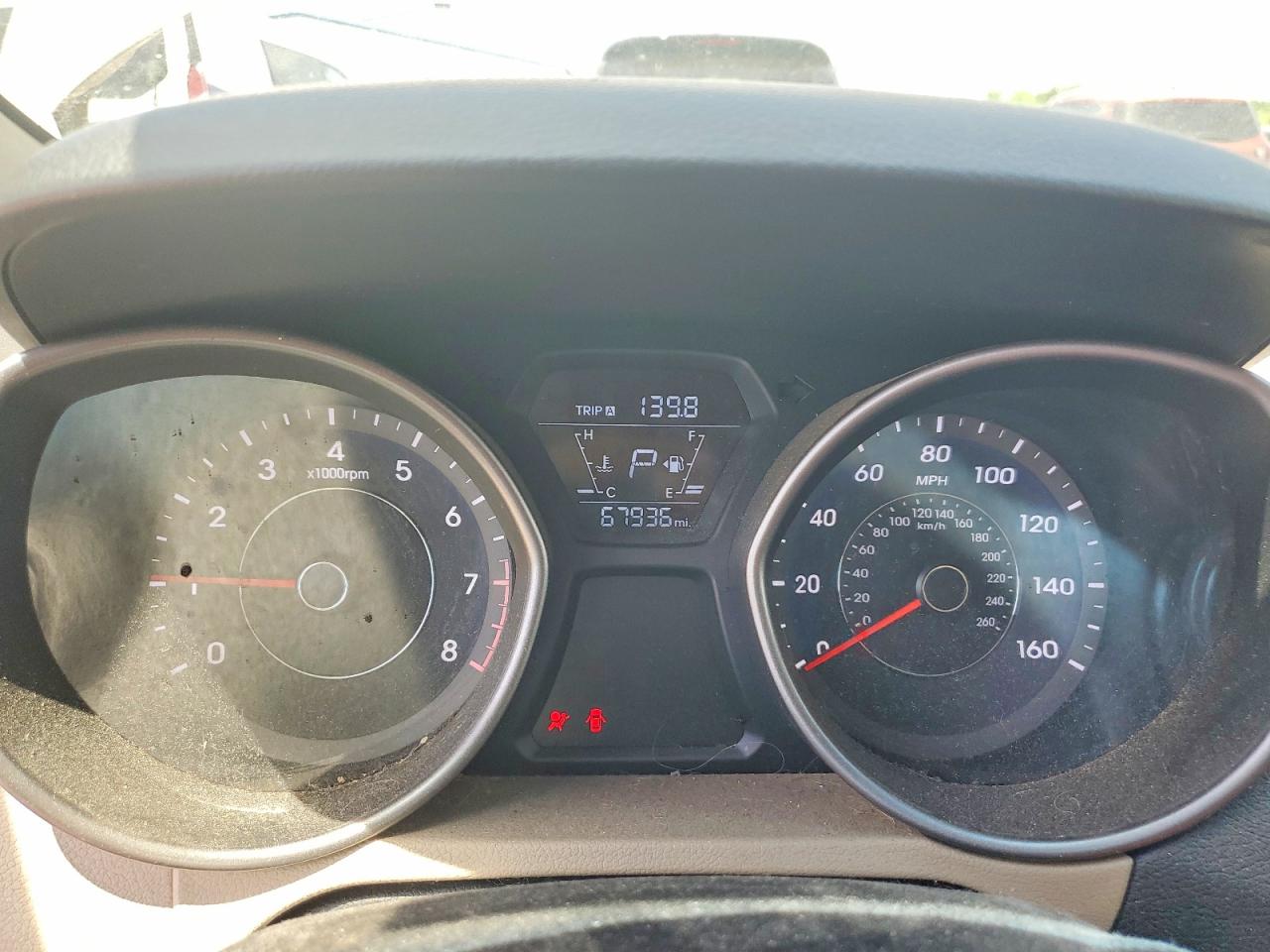 2014 Hyundai Elantra Se Tan vin: 5NPDH4AE9EH529162