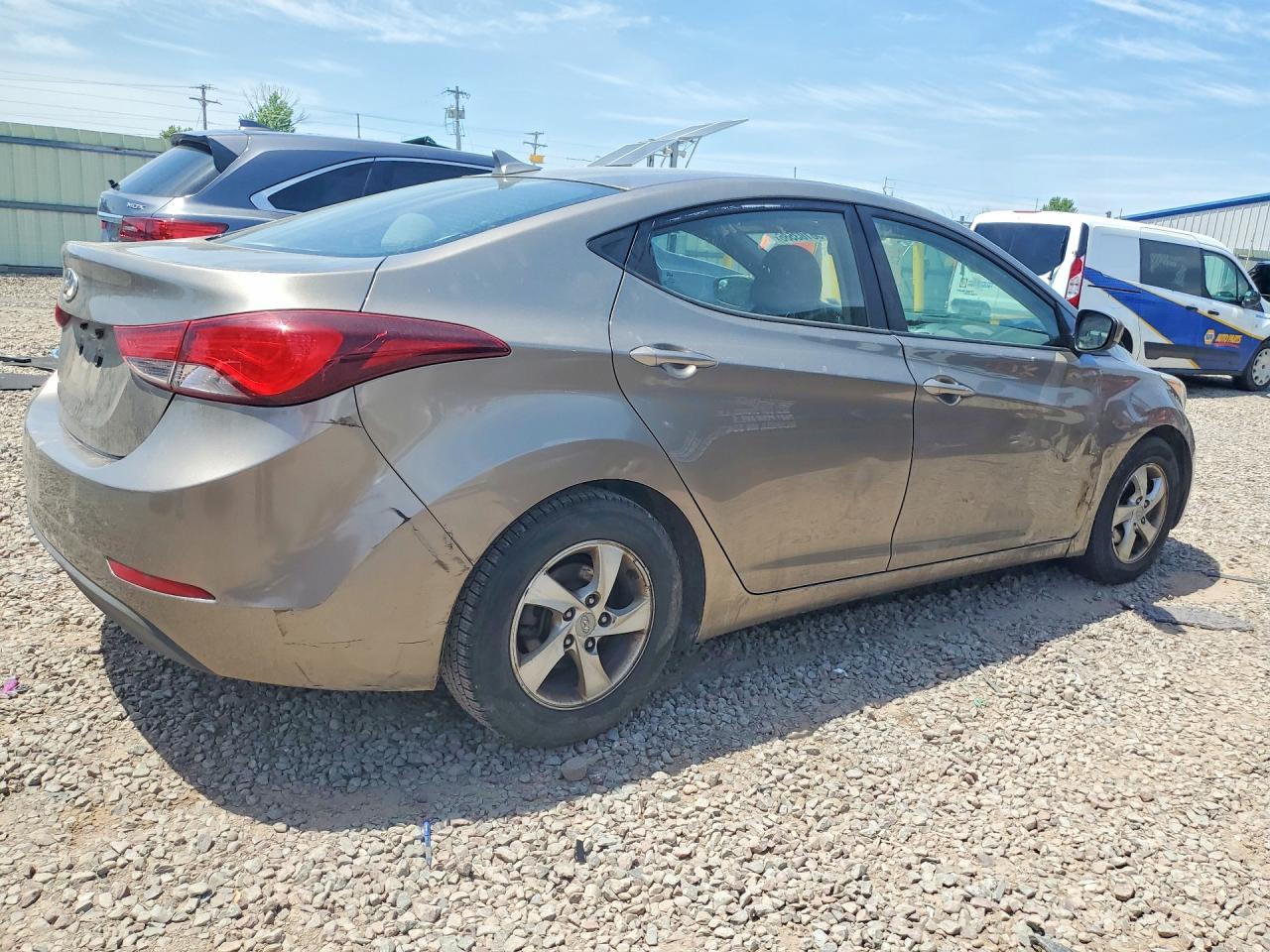 2014 Hyundai Elantra Se Tan vin: 5NPDH4AE9EH529162