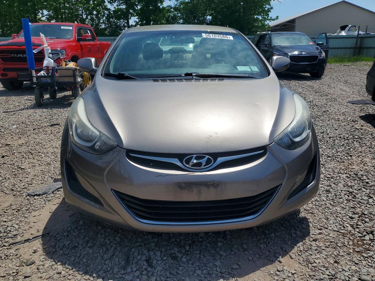 2014 Hyundai Elantra Se Tan vin: 5NPDH4AE9EH529162