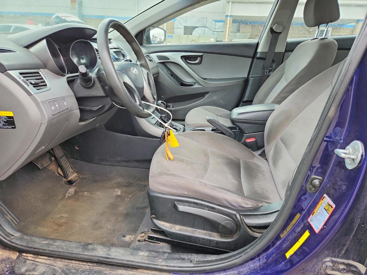 2014 Hyundai Elantra Se Blue vin: 5NPDH4AE9EH529758