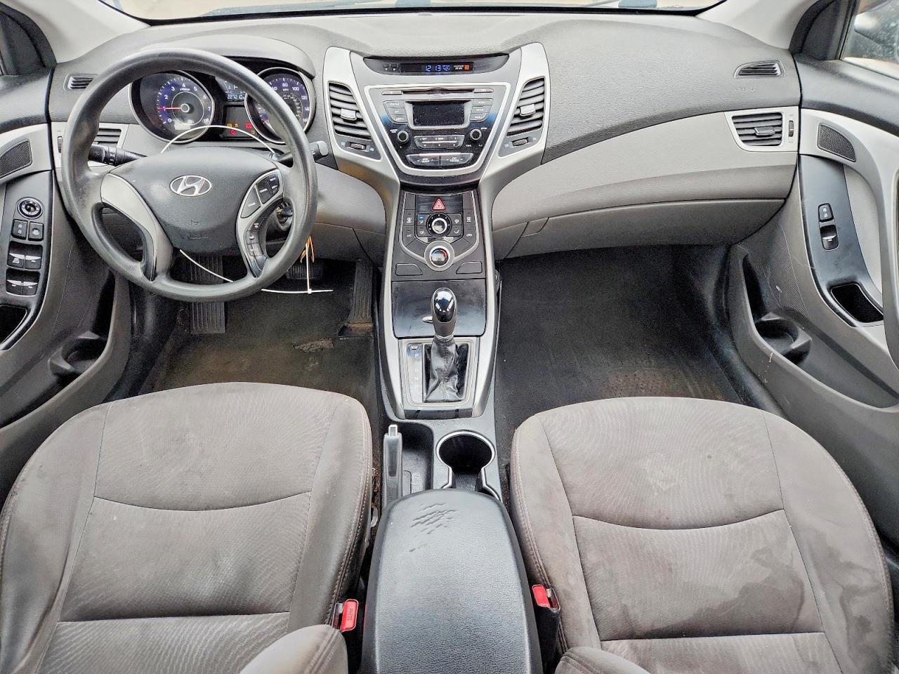 2014 Hyundai Elantra Se Blue vin: 5NPDH4AE9EH529758