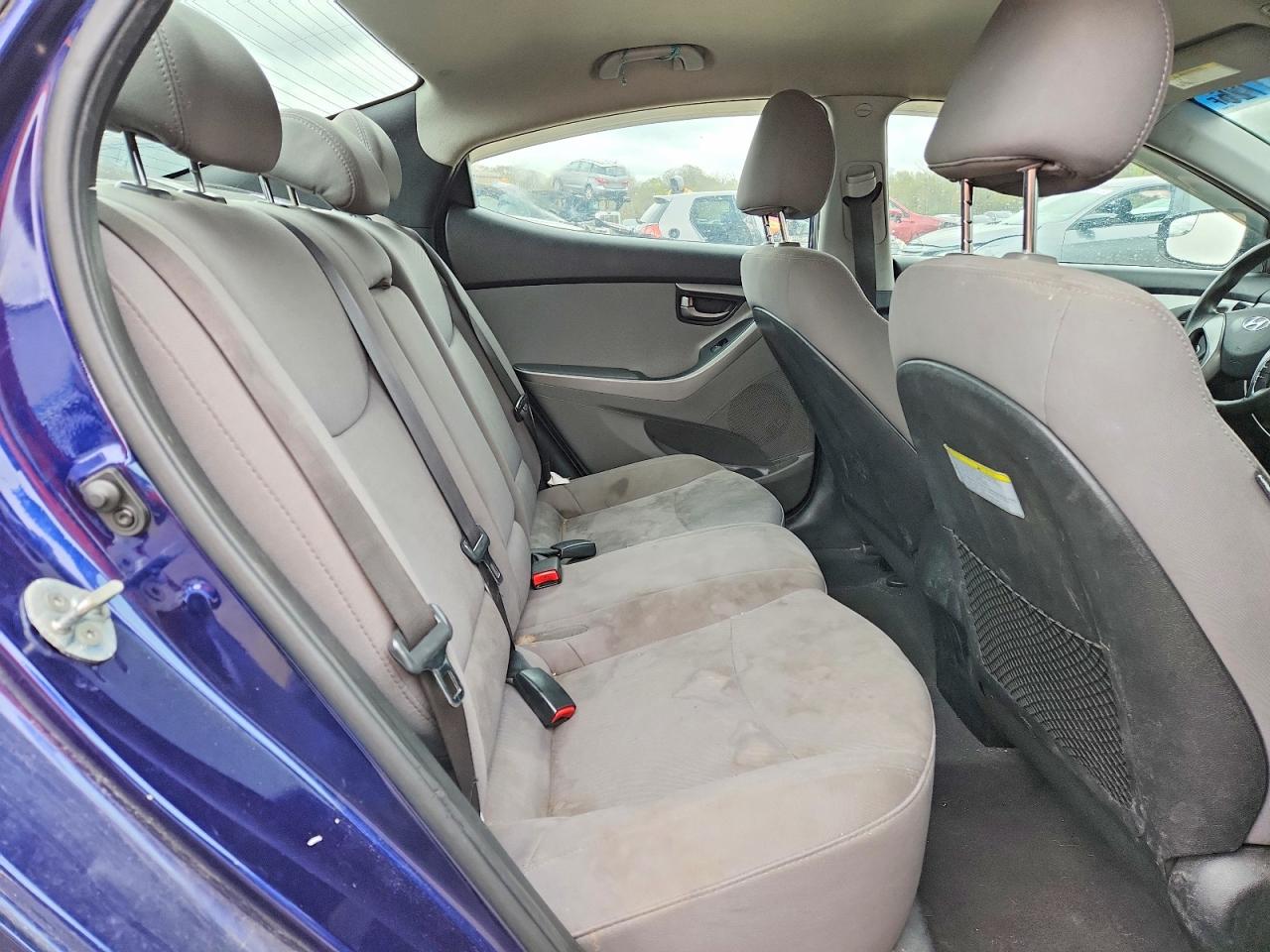 2014 Hyundai Elantra Se Blue vin: 5NPDH4AE9EH529758