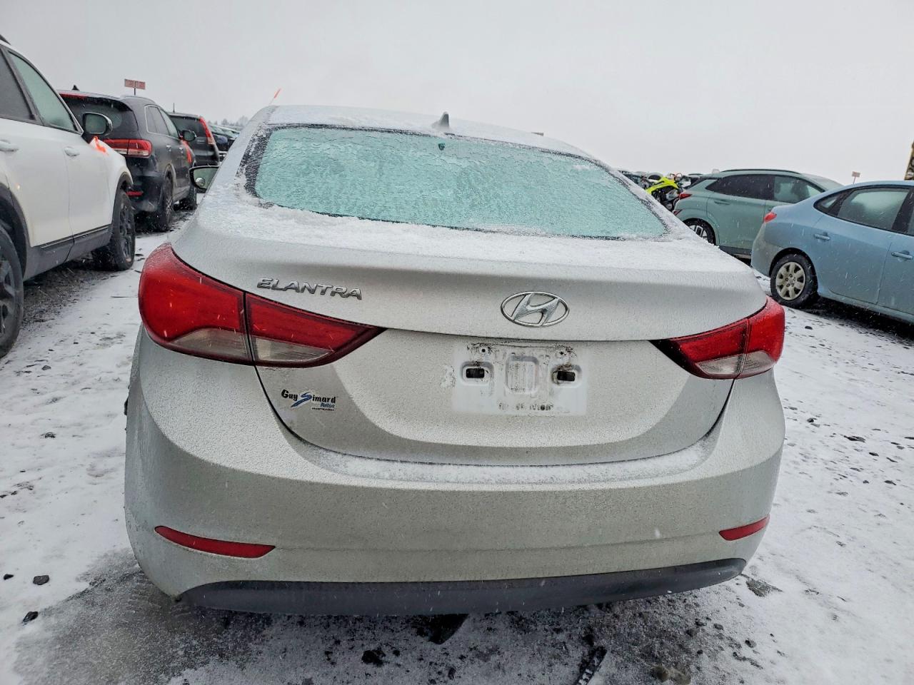 2014 Hyundai Elantra Se Silver vin: 5NPDH4AE9EH530246