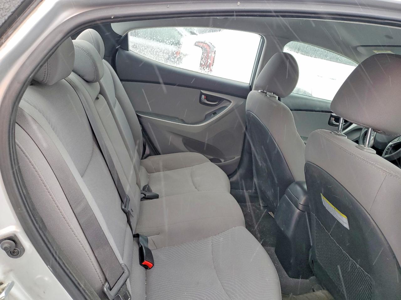 2014 Hyundai Elantra Se Silver vin: 5NPDH4AE9EH530246