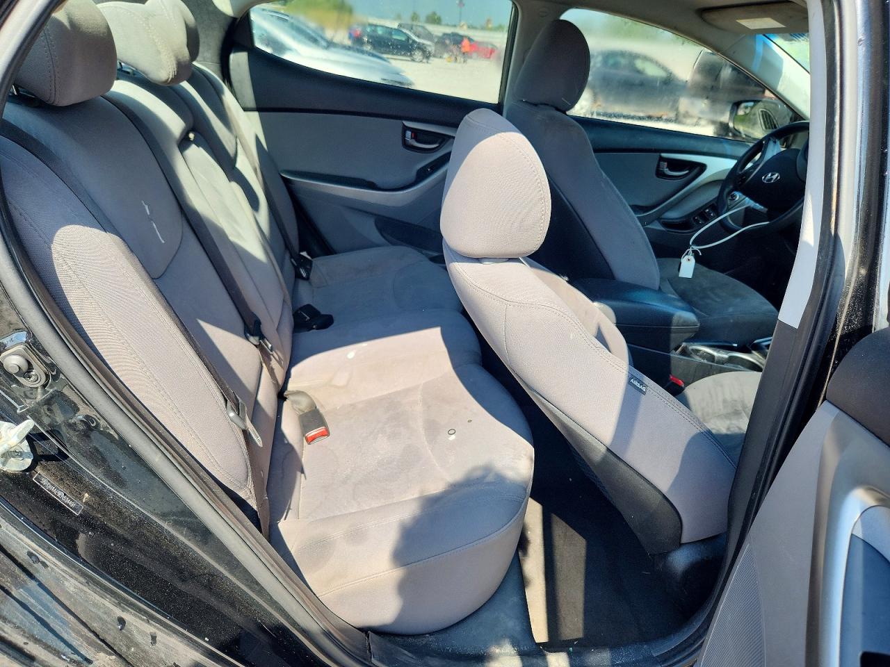 2014 Hyundai Elantra Se Black vin: 5NPDH4AE9EH534491