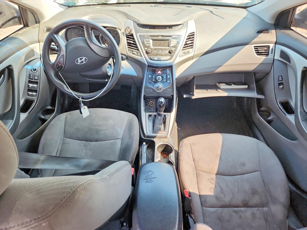 2014 Hyundai Elantra Se Black vin: 5NPDH4AE9EH534491