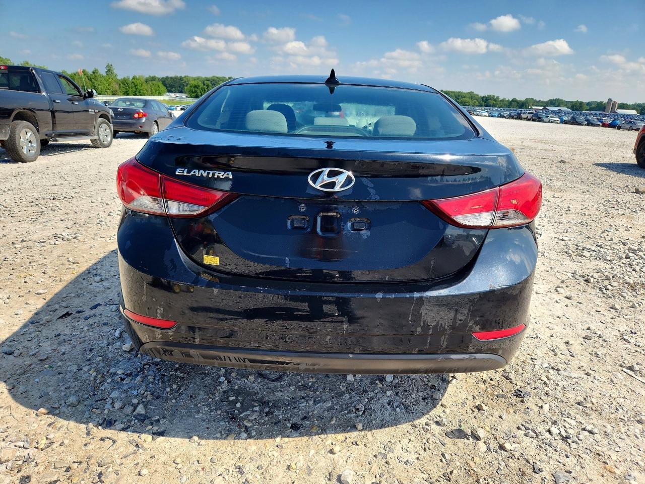 2014 Hyundai Elantra Se Black vin: 5NPDH4AE9EH534491