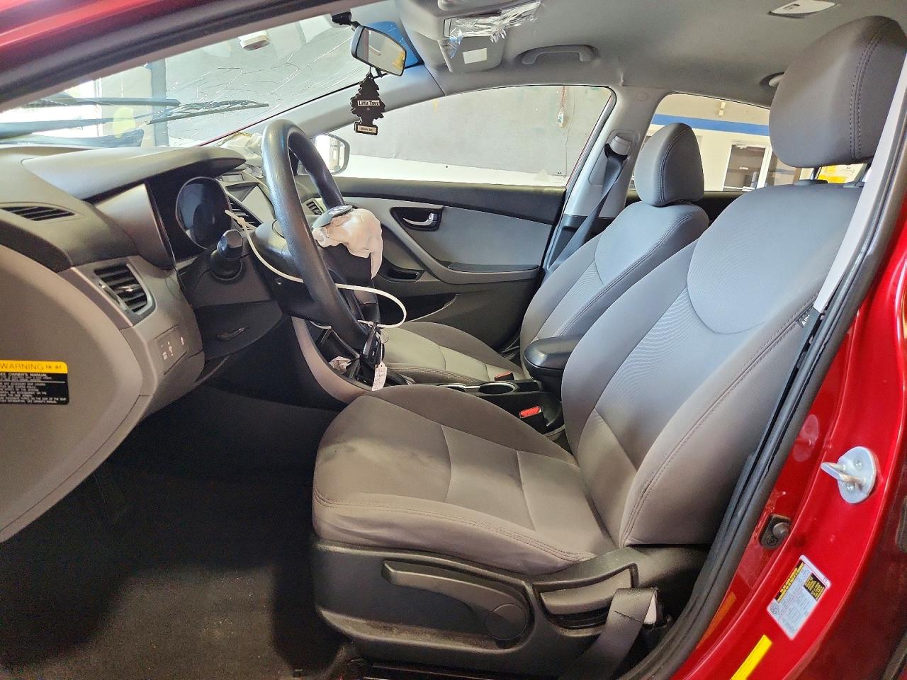 2014 Hyundai Elantra Se Red vin: 5NPDH4AE9EH535480