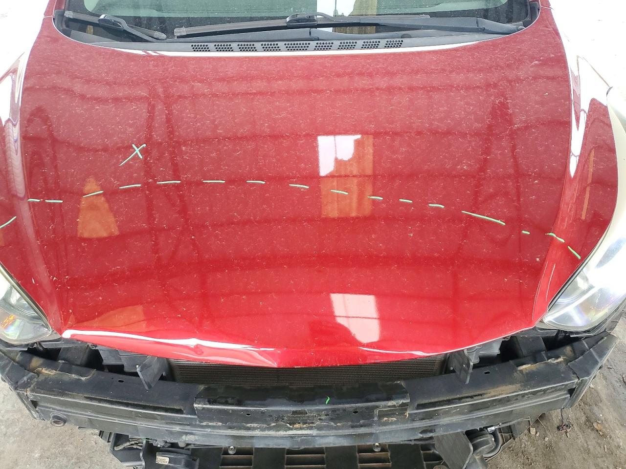 2014 Hyundai Elantra Se Red vin: 5NPDH4AE9EH537472