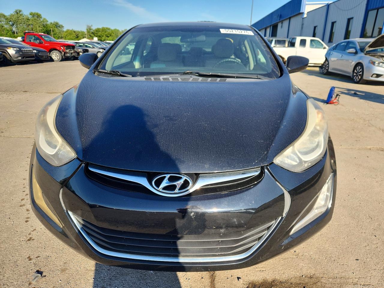 2014 Hyundai Elantra Se Черный vin: 5NPDH4AE9EH544860