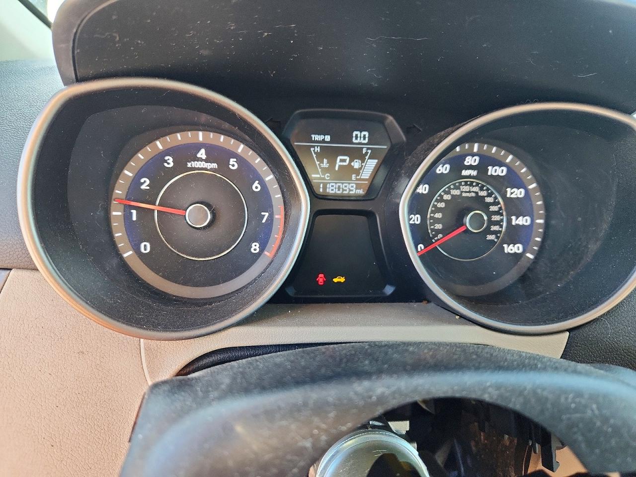 2014 Hyundai Elantra Se Черный vin: 5NPDH4AE9EH544860