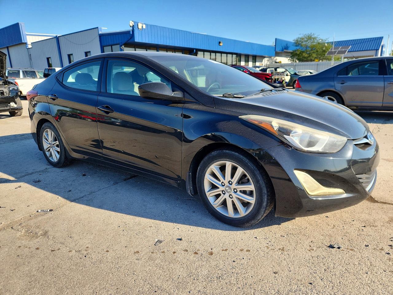 2014 Hyundai Elantra Se Черный vin: 5NPDH4AE9EH544860