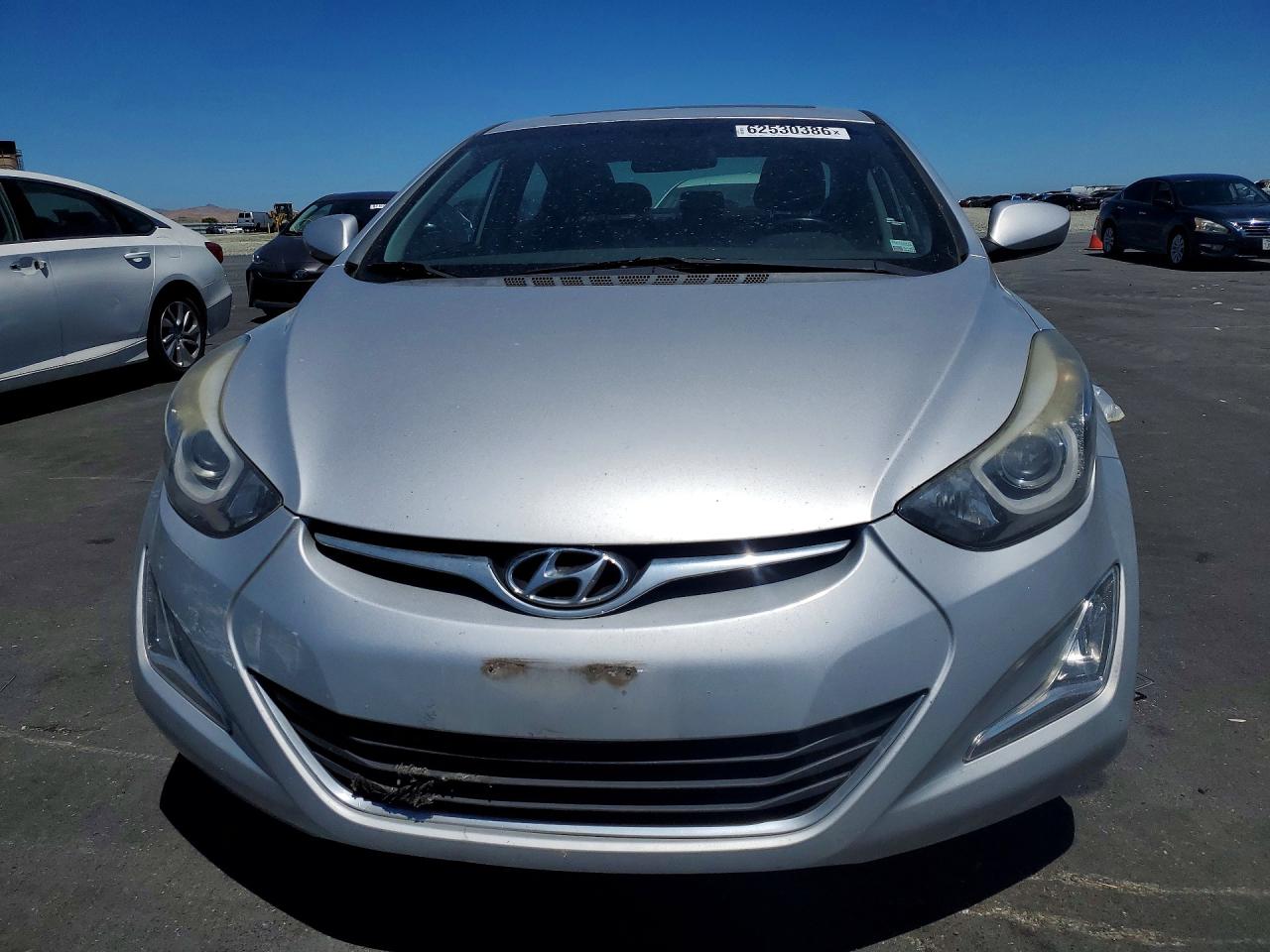 2015 Hyundai Elantra Se Silver vin: 5NPDH4AE9FH547694