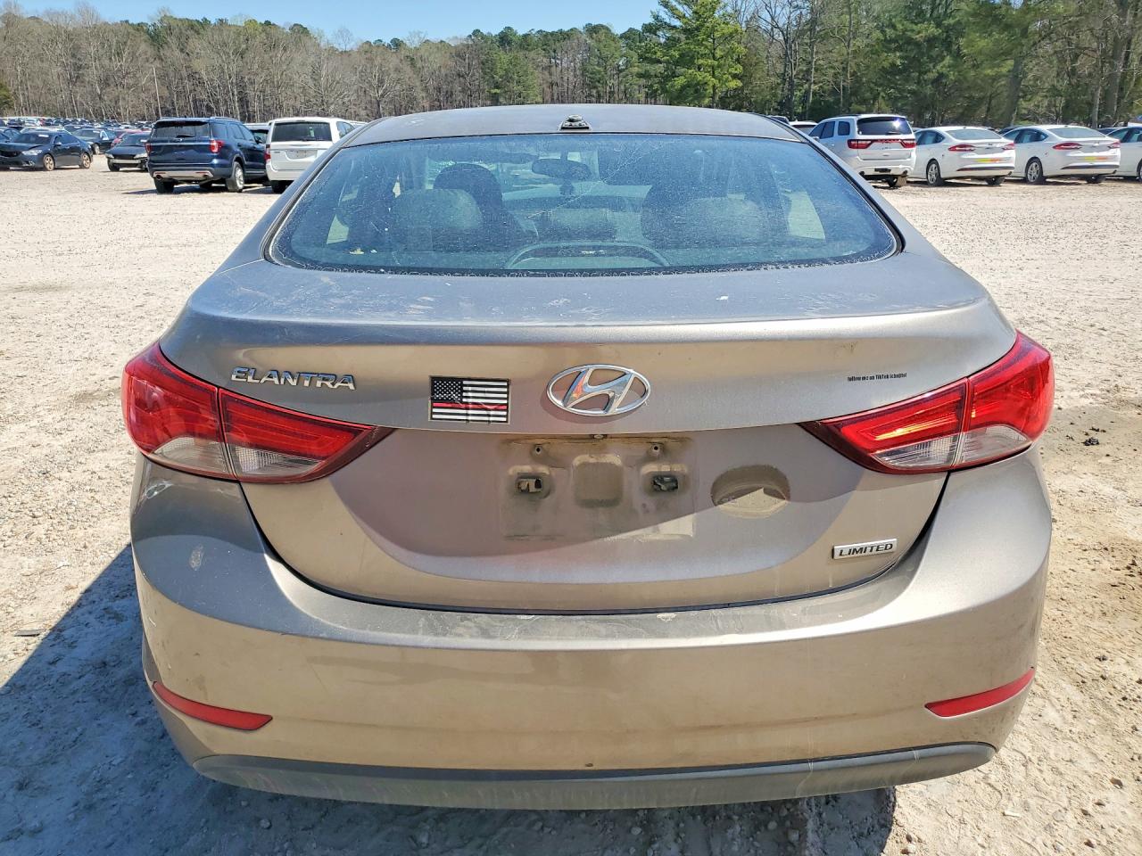 2015 Hyundai Elantra Limited Silver vin: 5NPDH4AE9FH549252