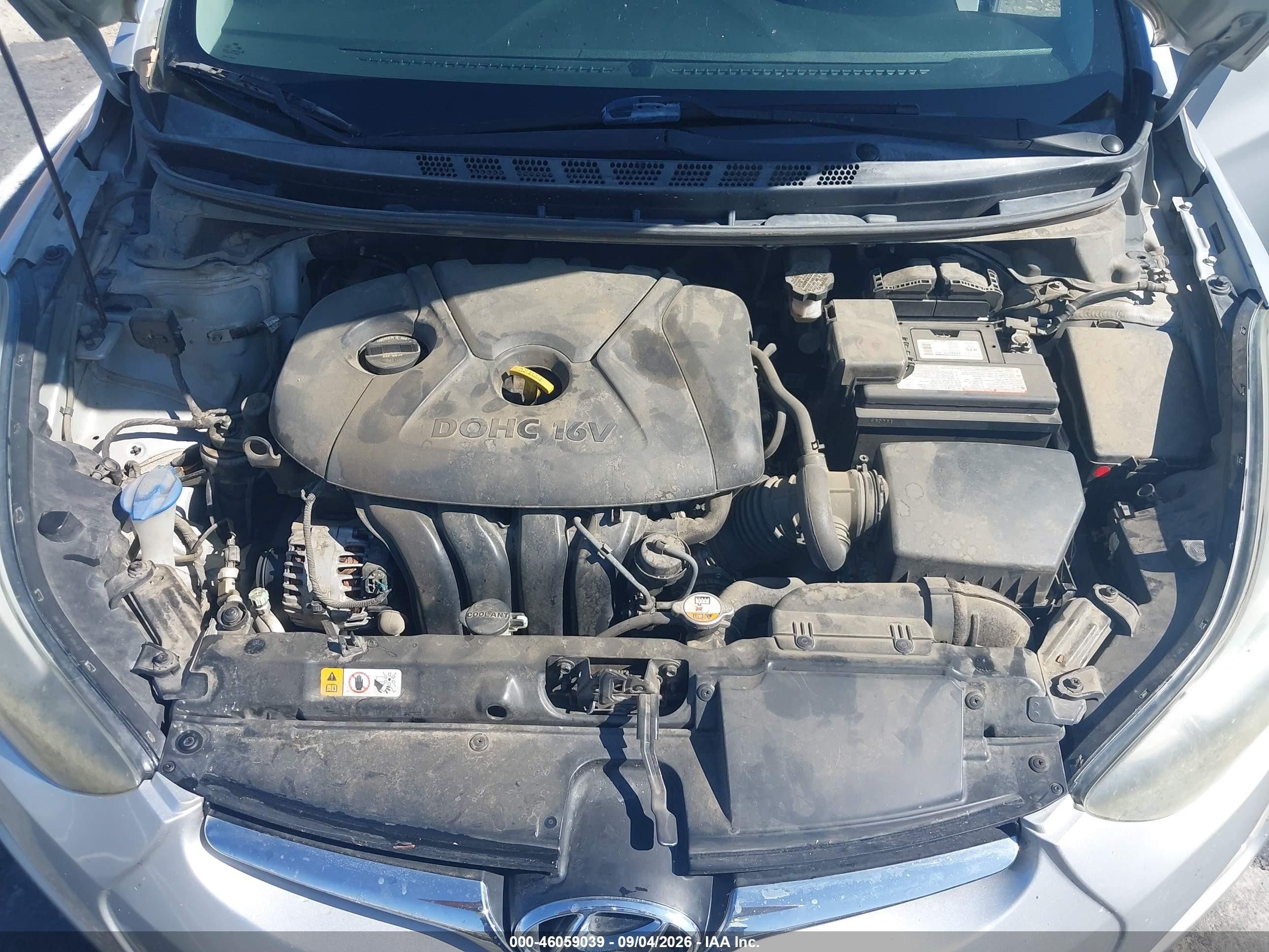 2015 Hyundai Elantra Se Серебряный vin: 5NPDH4AE9FH550918